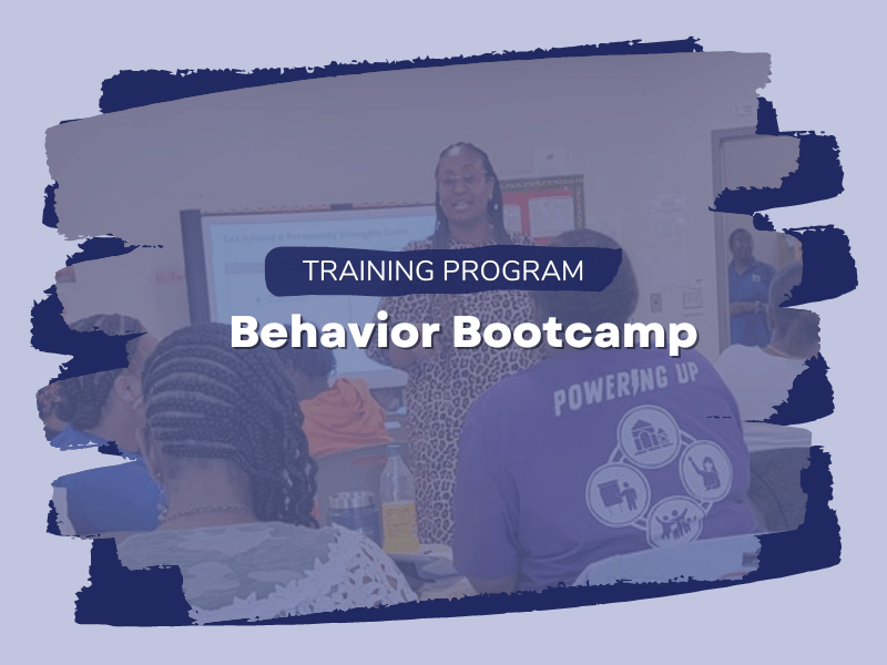 Training to Manage Challenging Behavior | FirstDay Learning